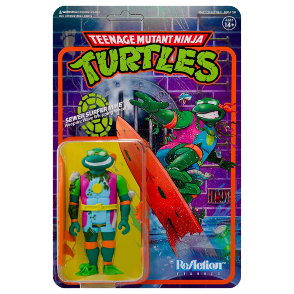 Фигурка TMNT W3 Sewer Surfer Michelangelo
