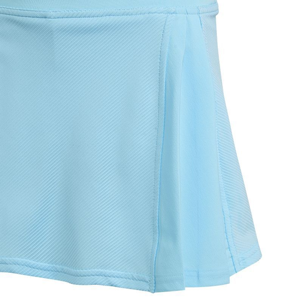 Юбка для девочки теннисная Adidas Tennis pop Up Skort - небесный