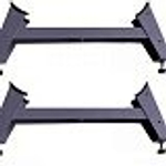 Ванна стальная RIANTO 140*70*40 прямоугольная с опорной подставкой, белая орхидея (ОР-01200) с рантом