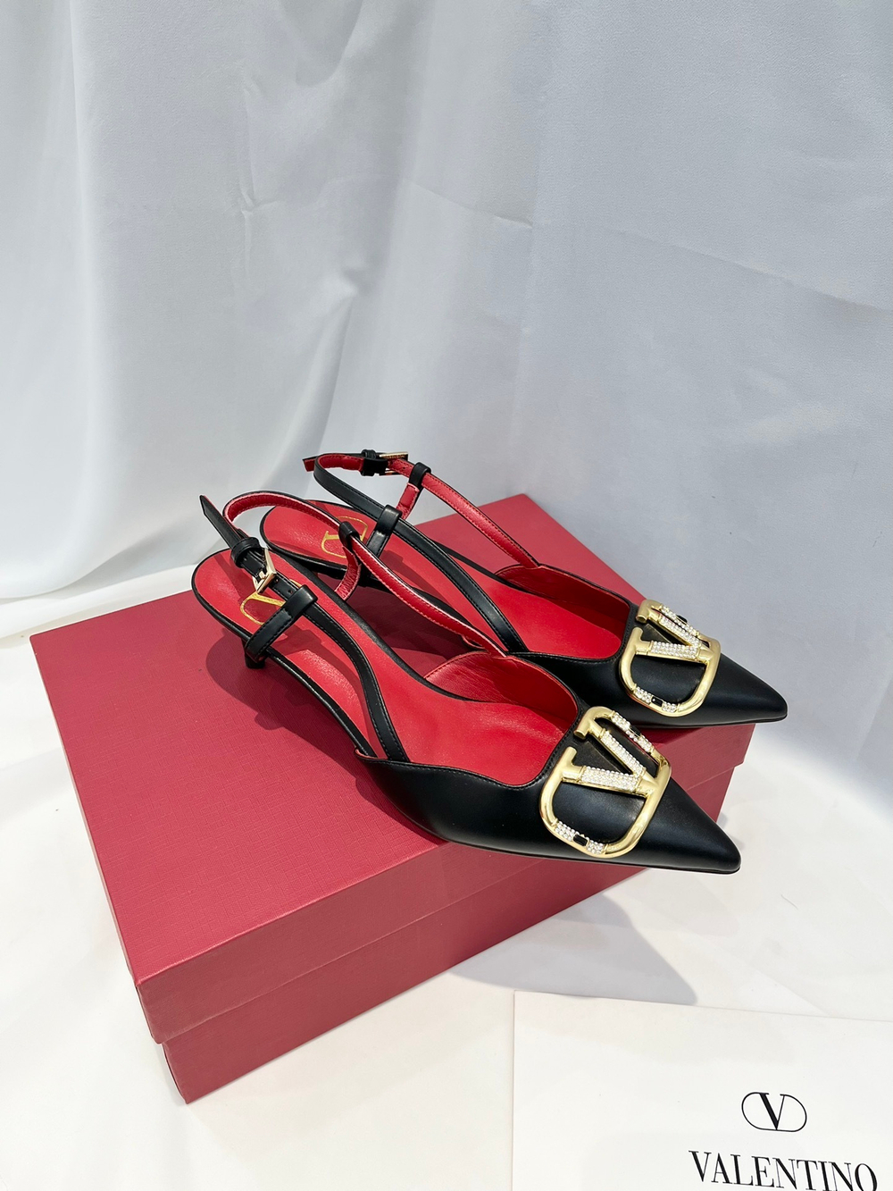 Valentino Vlogo Slingback Pump 4 cm