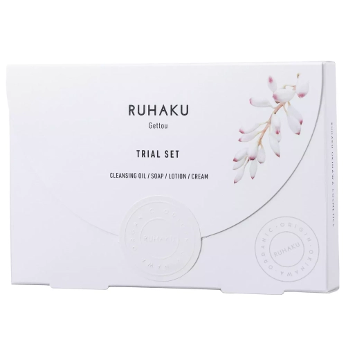 Ruhaku Пробный сет уходовой косметики для лица Рухаку- Trial Set S, 4 продукта