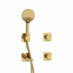 Смеситель для ванны WasserKRAFT Ems SET2860 золото