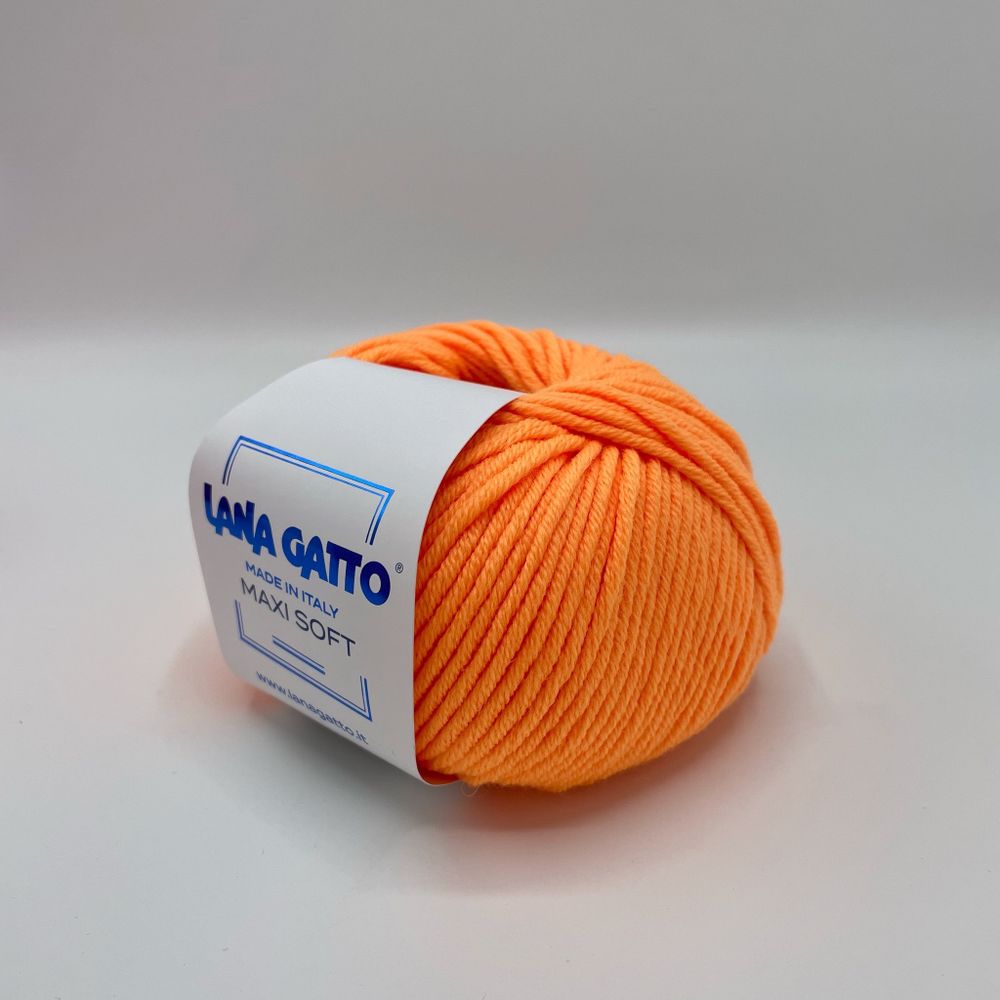 Пряжа Lana Gatto Maxi Soft  100% меринос экстрафайн