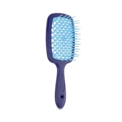 Расческа для волос  Фиолетово-голубая JANEKE SUPERBRUSH The Original - Violet/Blue