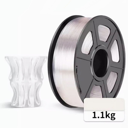 Пластик JAYO - PETG\1.75\1.1кг - Прозрачный