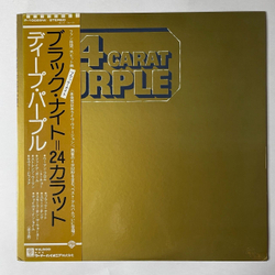 Винтажная виниловая пластинка LP Deep Purple 24 Carat Purple (Japan 1975) (Obi) Smoke On The Water