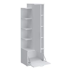 Пенал открытый 600 Париж (белый), МФ 1+1