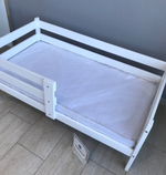 Кровать подростковая "Софа" 160*80 см белый 2 борт (СЧ)