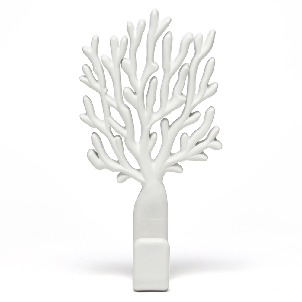 Крючок Qualy Coral белый