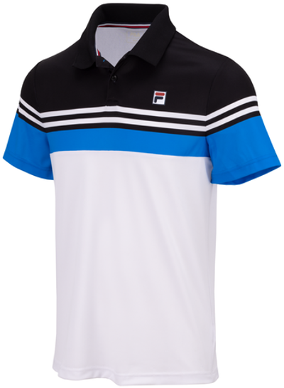 Мужское теннисное поло Fila Paul Polo - white