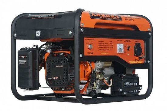 Бензиновый генератор Aurora AGE 3500 D