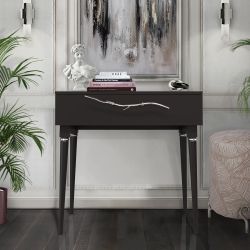 Консоль Арт Колор matte Классик Сильвер Терпкий коричневый матовый