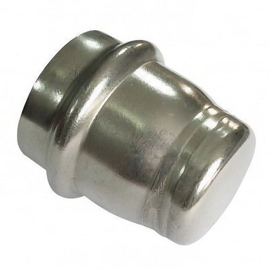 Заглушка пресс Rommer 18 мм из нержавеющей стали (RSS-0025-000018)