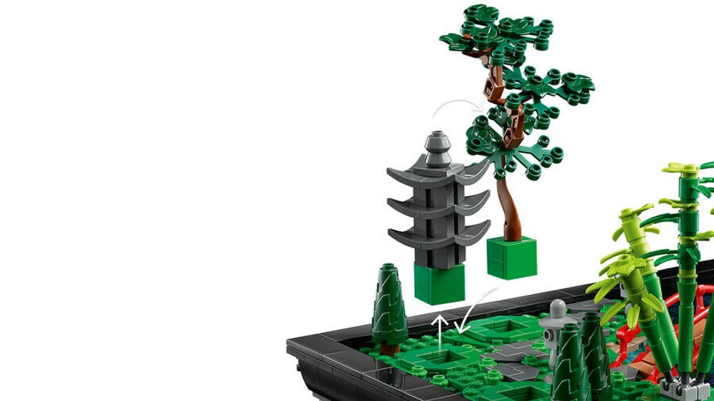 Конструктор LEGO Icons 10315 Тихий сад