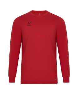 Футболка баскетбольная с длинным рукавом DIVISION PerFormDRY Pre-Match Longsleeve Jersey, красный