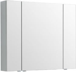 Зеркальный шкаф Aquanet Алвита New 100 Серый