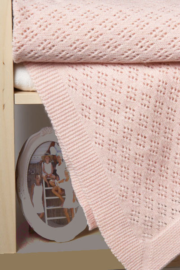 Плед детский 75х100 Luxberry Imperio 81 розовый