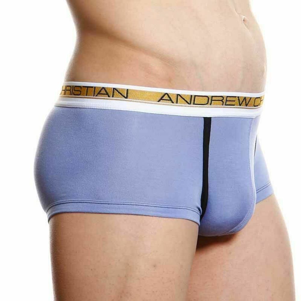 Мужские трусы хипсы фиолетовые Andrew Christian Slim Focus Boxer Purple