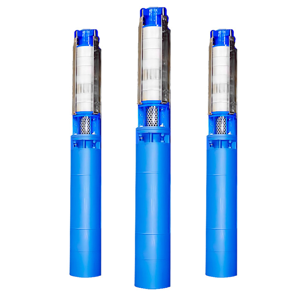 Погружной скважинный насос на воду 3ЭЦВ 8-40-60 нрк