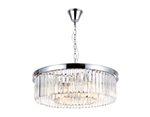 Подвесная люстра с хрусталем TR5096/8 CH/CL хром/прозрачный E14/8 max 40W D600*760