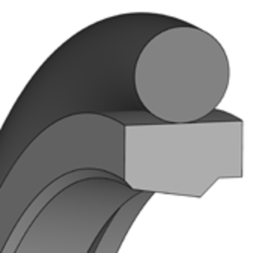 Уплотнение штока 0153-178428 Freudenberg