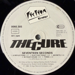 The Cure ‎– Seventeen Seconds (Германия 1980г.) Т