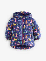 Куртка утепленная с капюшоном для девочки Next E25-318, Темно-синий