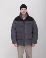 Пуховик Anteater Downjacket Velvet Combo Серая