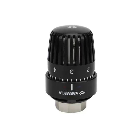 Головка термостатическая Varmega M30*1,5 серия VM110 черн 38751