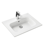 Тумба Victoria Nord Ice Edition 600 3 ящика белый глянец/Раковина Victoria-N Unik 60, ZRU9307656