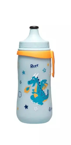 Поильник пластиковый c заглушкой NIP boy для мальчика 330 мл с 18 месяцев