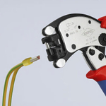 Twistor T Пресс-клещи для контактных гильз DIN 46228 1+4, обжим: трапециевидный, поворот 360°, 0.14-