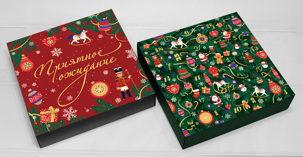 59309 Адвент календарь "Приятное Ожидание" подарочный набор чая, 25 видов