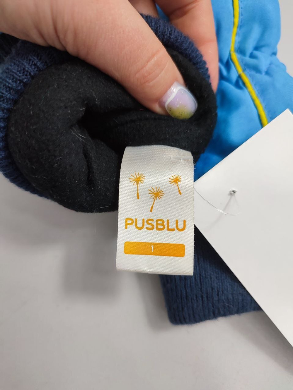 Варежки Pusblu яркие теплые