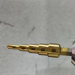 Набор ступенчатых сверл 3 шт. с шестигранным хвостовиком