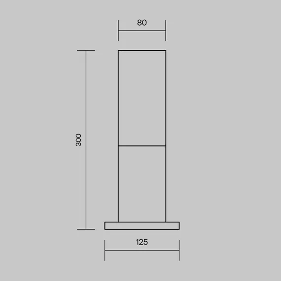Ландшафтный светильник Уиллис / Willis E27х1 60Вт IP 54 Outdoor o418fl-01b