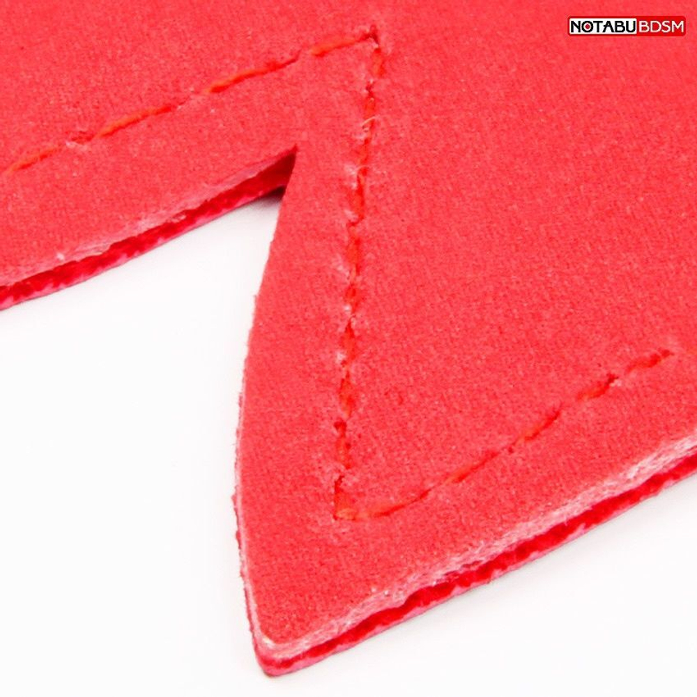 Стильная красная маска на глаза (Цвет: красный)