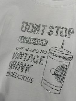 ДО ХЛОПОК Футболка СТРАЗЫ