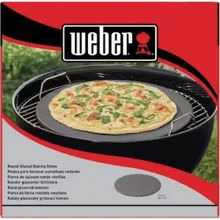 Камень для пиццы и другой выпечки, с глазированным покрытием, 36 см, Weber