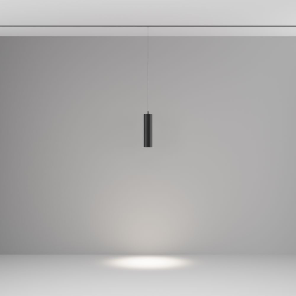 Трековый светодиодный светильник диммируемый Maytoni Exility Focus LED TR041-4-12W3K-M-DS-B