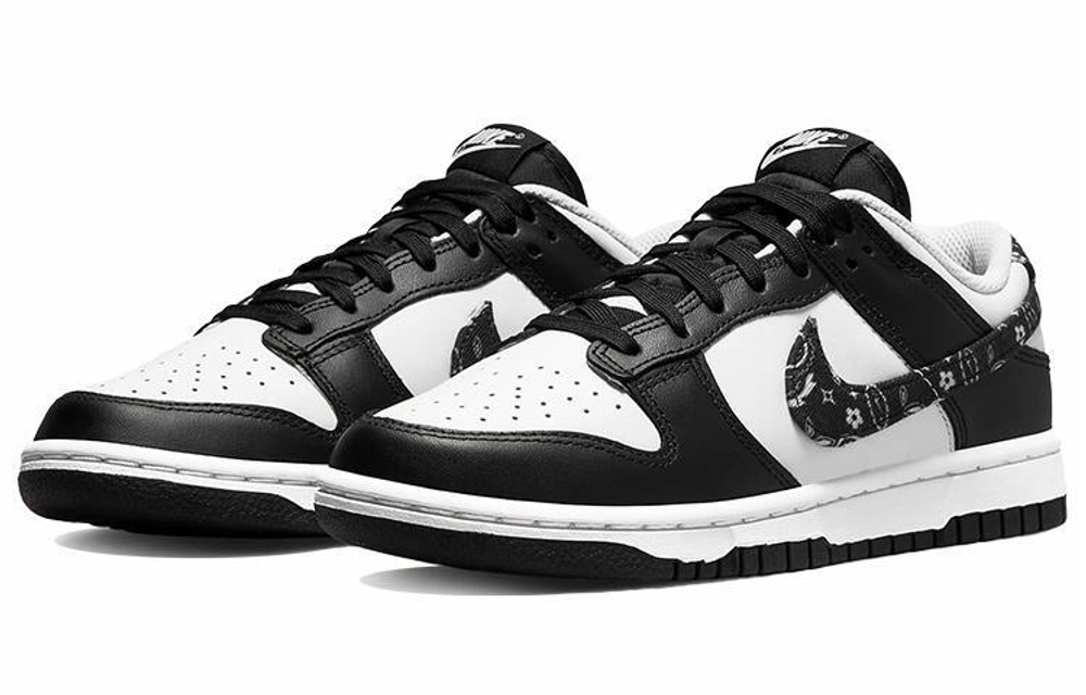 Кроссовки Nike Dunk Low Ess "Blue Paisley" (Женская размерная сетка)