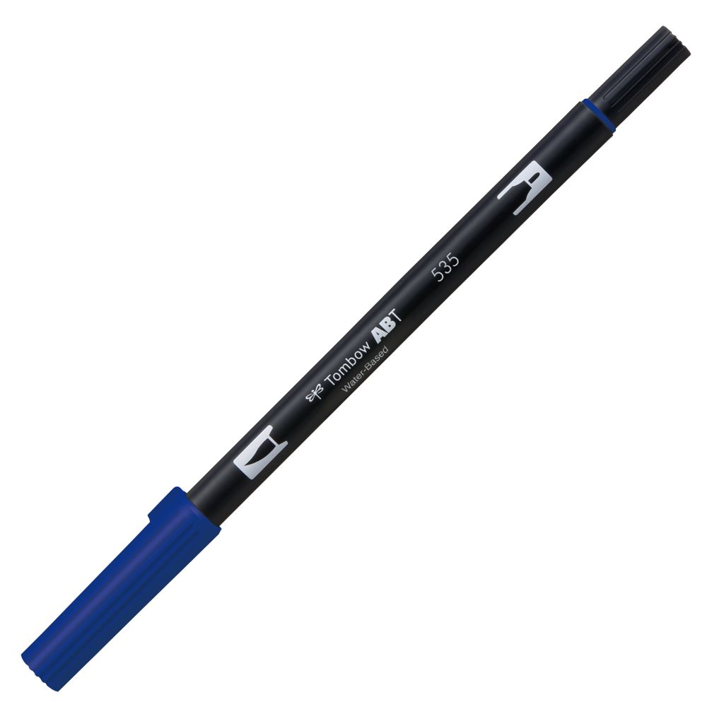 Tombow AB-T Dual Brush-Pen: 535 Cobalt Blue