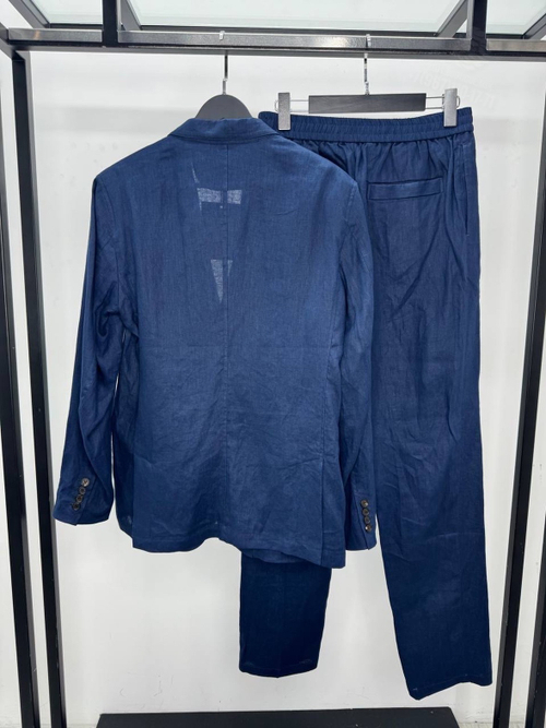 Льняной костюм Ermenegildo Zegna