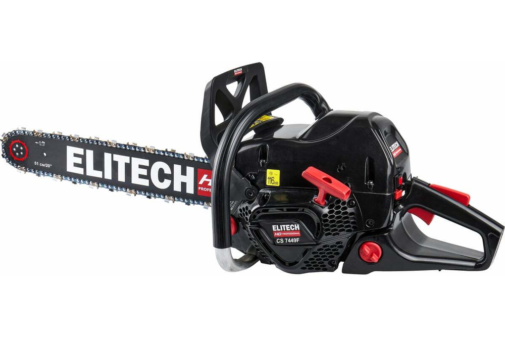 Пила цепная бензиновая Elitech CS 7449F (E1611.008.00) HD 204817