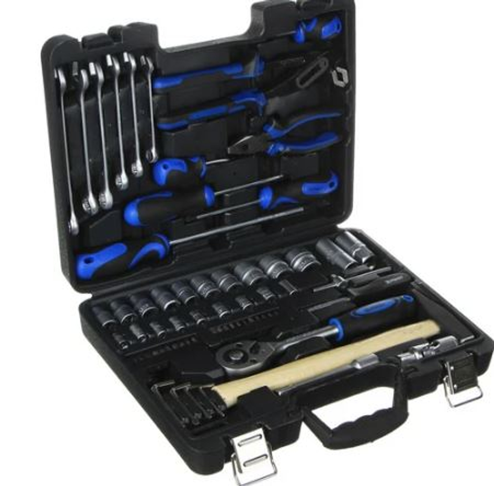 Набор инструмента  66пр РОКОТ 736124  1/4"&1/2"