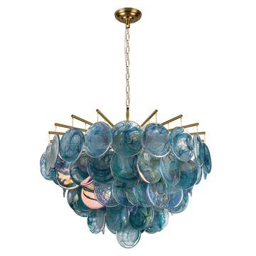 Подвесная люстра 10*E14 10492/800 Blue голубой Lolly LOFT IT