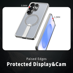 Прозрачный чехол Mesh Pro Magnetic Case для Samsung Galaxy S26 Ultra