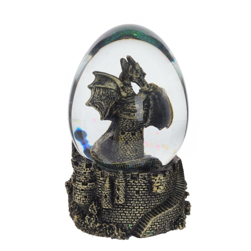GAEM Фигурка декоративная в стекл.шаре "Дракон", D 7 см, L7,5 W7 H10,5 см, 2в.