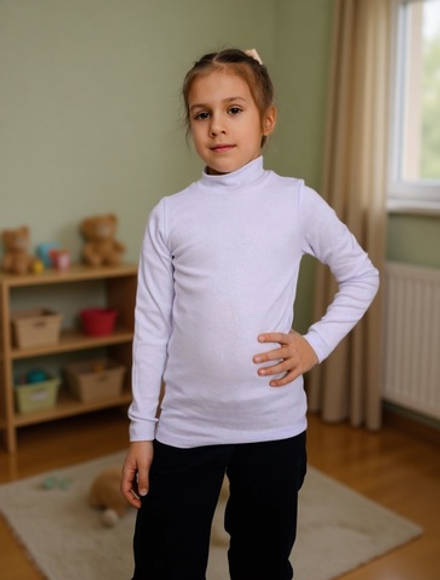 Водолазка на девочку///Расцветки моделей обновляются каждую неделю. ОСТАВЛЯЕМ ЗА СОБОЙ ПРАВО отправить расцветку, которая есть на складе.