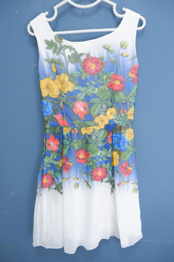 Платье AScool с цветочным принтом 44 размер, новое